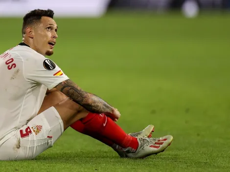 Maguire dijo que el United fue mejor que Sevilla y Ocampos lo humilló en segundos: "A mimir"