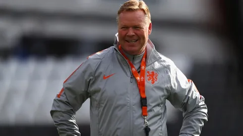 Ronald Koeman en la Selección de Holanda.