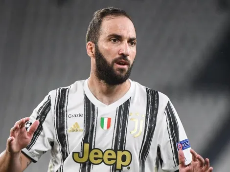 Higuaín, contundente: "Que la Juventus quede afuera ante Lyon es un papelón"