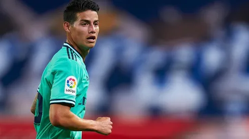 James Rodríguez acaba de ser campeón de La Liga con Real Madrid (Getty Images)