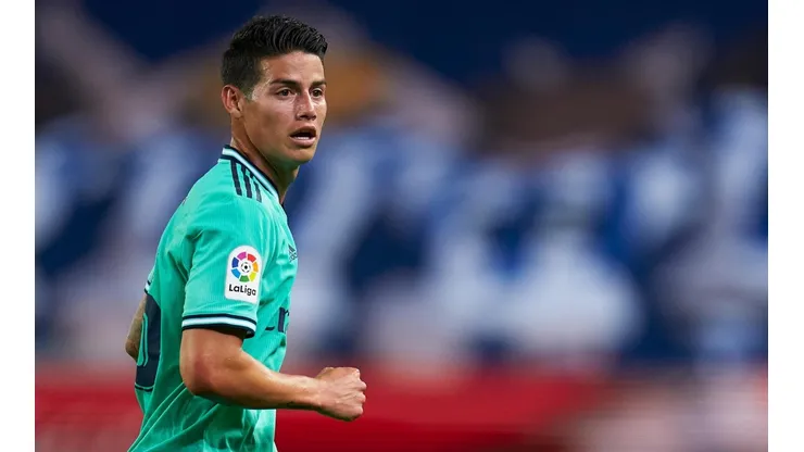 James Rodríguez acaba de ser campeón de La Liga con Real Madrid (Getty Images)