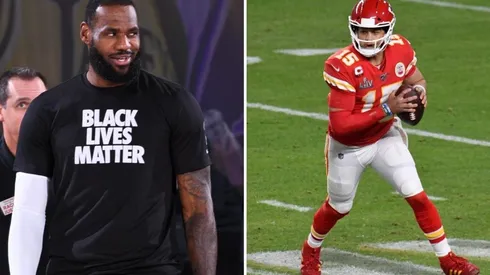 James y Mahomes, en busca del voto masivo de los afroamericanos