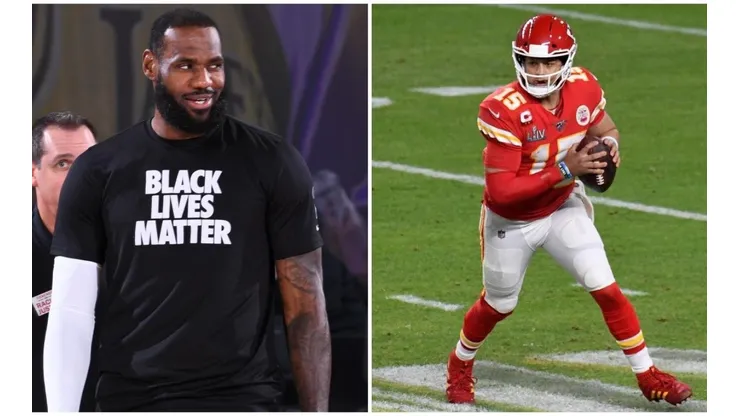 James y Mahomes, en busca del voto masivo de los afroamericanos