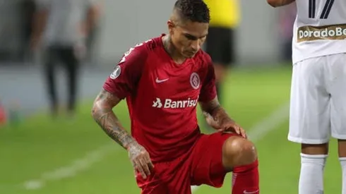 Paolo Guerrero llegó hace dos años al Inter de Porto Alegre.
