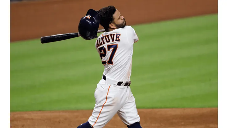 José Altuve, segunda base de los Astros (Getty Images)