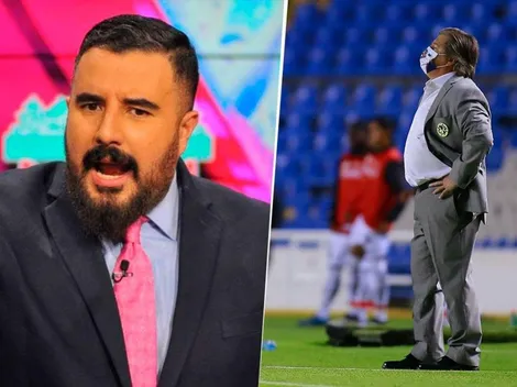 Álvaro Morales se mostró muy enojado con Miguel Herrera y sus dirigidos