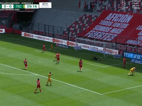 Golazo de Tigres: André-Pierre Gignac definió cruzado y la mandó a guardar