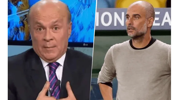 Carlos Antonio Vélez abofeteó a Guardiola luego de la eliminación en la Champions