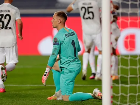 El mensaje de ter Stegen en redes tras el 8-2: "Tenemos que cambiar"