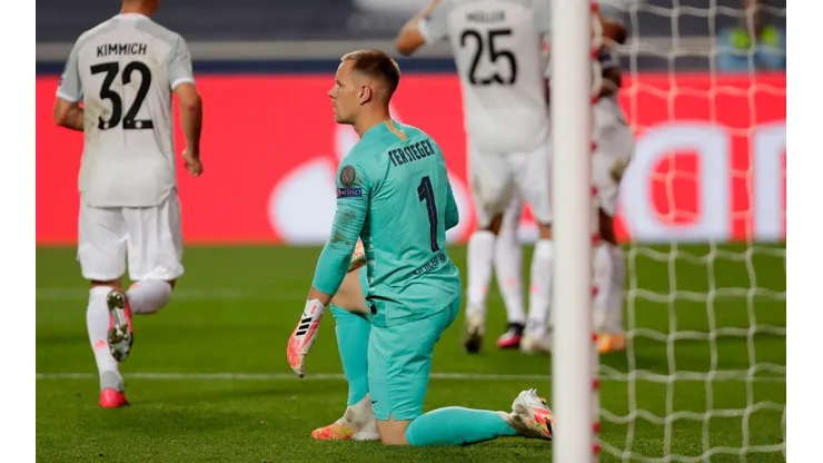 El mensaje de ter Stegen en redes tras el 8-2: "Tenemos que cambiar"
