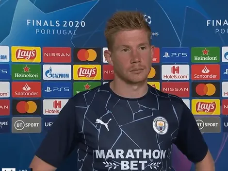 De Bruyne, resignado: "Otro año, lo mismo de siempre"