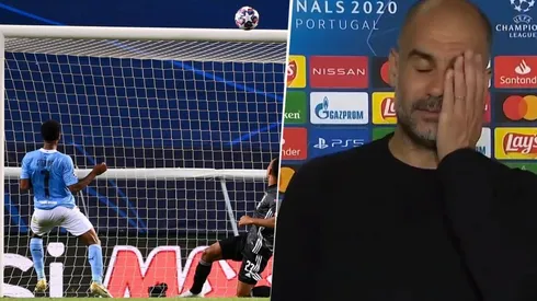 A Guardiola le preguntaron por el error de Sterling y ni disimuló la bronca