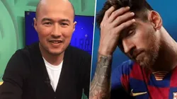 El periodista deportivo Jorge Bermúdez tildó de mentira a Lionel Messi