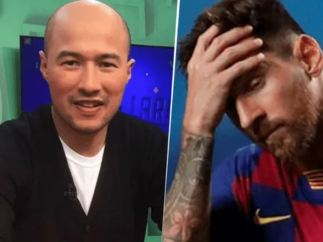 El periodista deportivo Jorge Bermúdez tildó de mentira a Lionel Messi