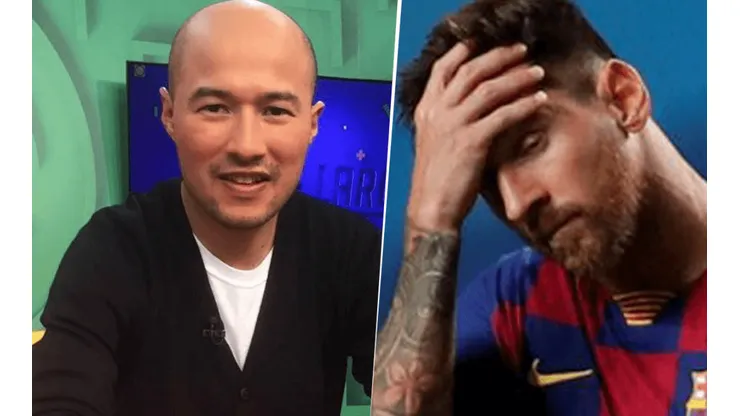 El periodista deportivo Jorge Bermúdez tildó de mentira a Lionel Messi