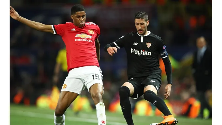 Sevilla vs. Manchester United por la Europa League | Foto: Getty Images