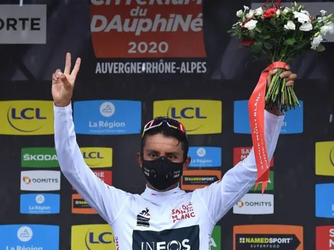 ¿En peligro el Tour 2020? Ineos confirmó la lesión de Egan Bernal