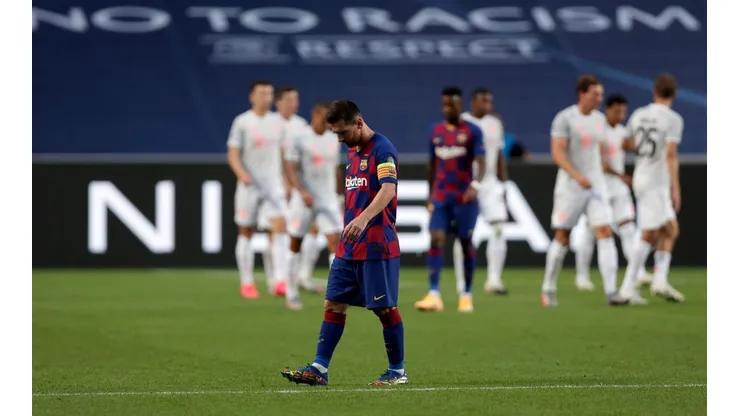 Messi se iría de Barcelona si no hay una "reestructuración absoluta"