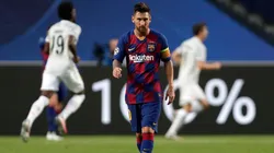 La tristeza de Messi y el festejo de Bayern Munich.