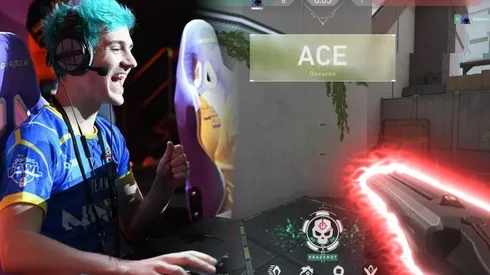 ¡Ninja es crack en VALORANT! Tremendo Ace 1v5 salva la ronda para su equipo