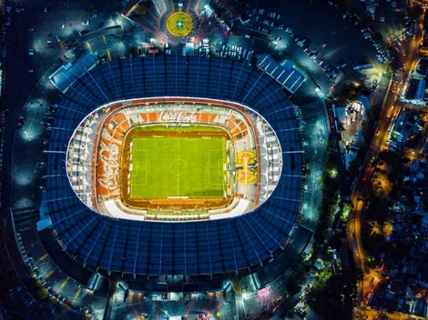 Difunden fotos del Estadio Azteca antes del juego de Cruz Azul