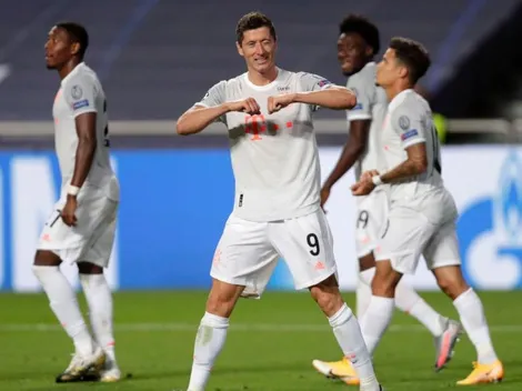 Faltaba el de Lewandowski: el goleador la empujó para el 6-2 de Bayern Munich