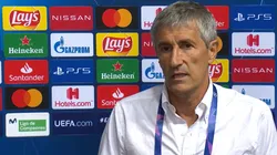 Setién, sobre su futuro: "No depende de mi"