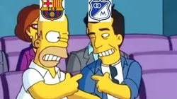 Al Barcelona le clavaron 8 y todos los memes apuntan a Millonarios