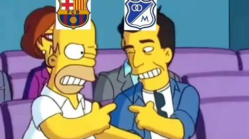 Al Barcelona le clavaron 8 y todos los memes apuntan a Millonarios