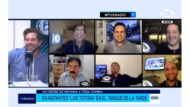 Roberto Leto en 'Fox Sports Radio'.