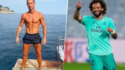 Cristiano Ronaldo subió foto en sus vacaciones y Marcelo lo trolleó