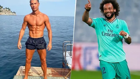 Cristiano Ronaldo subió foto en sus vacaciones y Marcelo lo trolleó