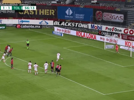 ¡Toluca en ventaja! Sambueza convirtió de penal