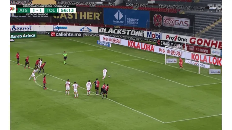 ¡Toluca en ventaja! Sambueza convirtió de penal