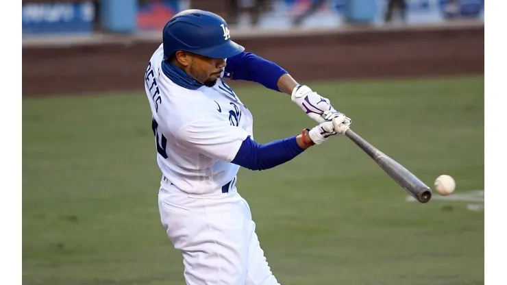 Mookie Betts, jardinero de los Dodgers (Getty Images)