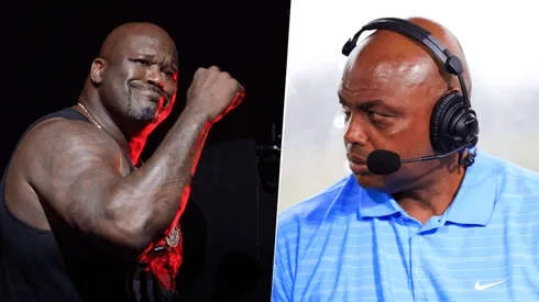 Shaquille O'Neal y Charles Barkley (Getty Images)