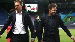 El DT del Leipzig contó que tuvo un encontronazo con Simeone