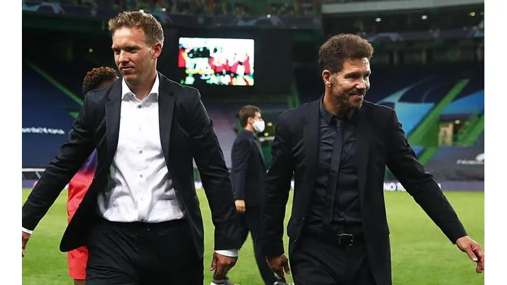 El DT del Leipzig contó que tuvo un encontronazo con Simeone