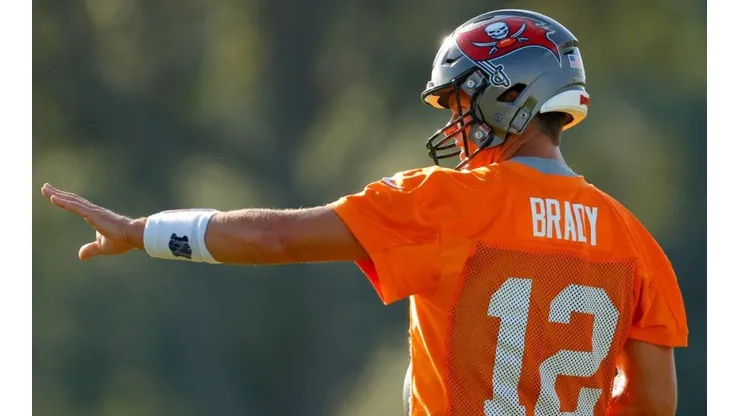 Tom Brady, quarterback de los Buccaneers (Getty Images)