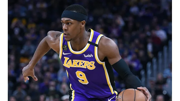 Rajon Rondo, base de los Lakers (Getty Images)