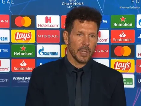 Habló el Cholo: "Dimos todo, no salió"