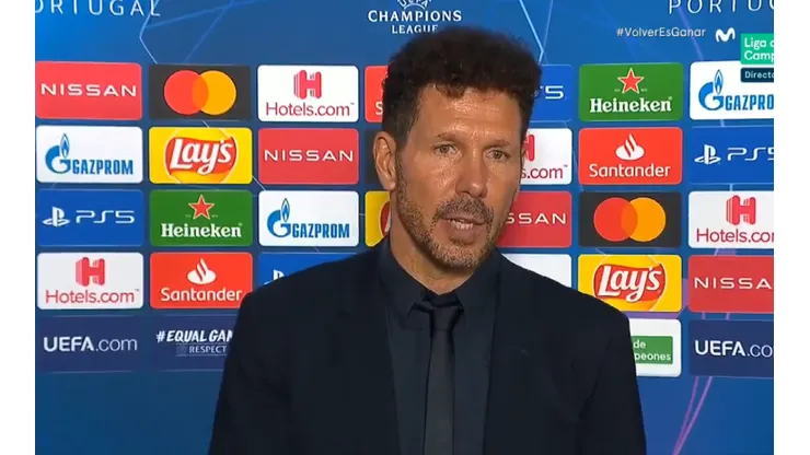 Habló el Cholo: "Dimos todo, no salió"