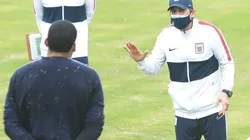 Mario Salas todavía no dirige un partido oficial con Alianza.