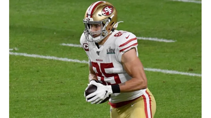 Kittle llegó en 2017 a los 49ers