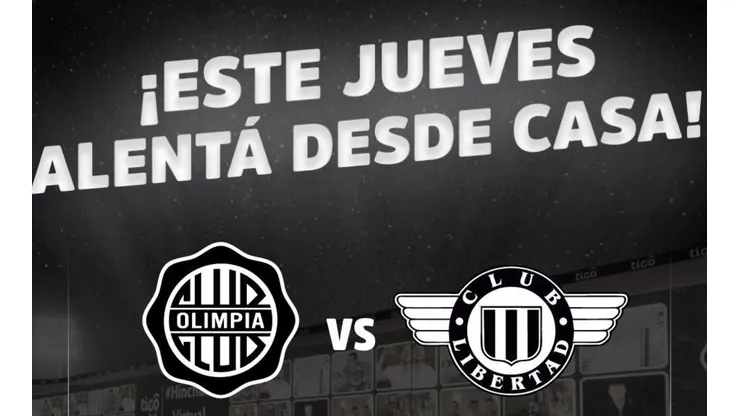 Qué canal transmite Olimpia vs. Libertad por el Torneo Apertura de Paraguay