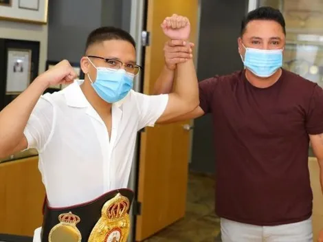 ¿Qué están tramando? Reencuentro entre Oscar De La Hoya y Joshua Franco