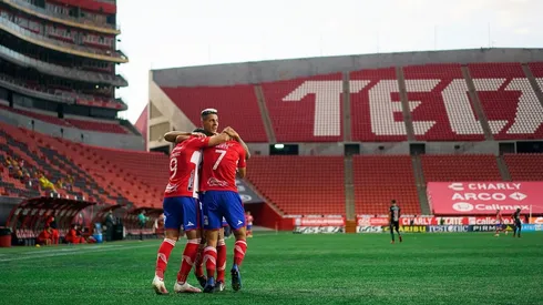 Atlético de San Luis ganó por primera vez en Guard1anes (Getty Images)