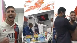 Video: así festejaron los jugadores PSG la clasificación ante Atalanta