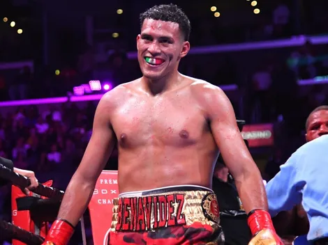 David Benavídez avisó a qué súper mediano quiere para unificar cinturones