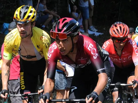 Nada que pueden Egan y Nairo: otra vez les ganó Roglic, ahora en el Dauphiné
